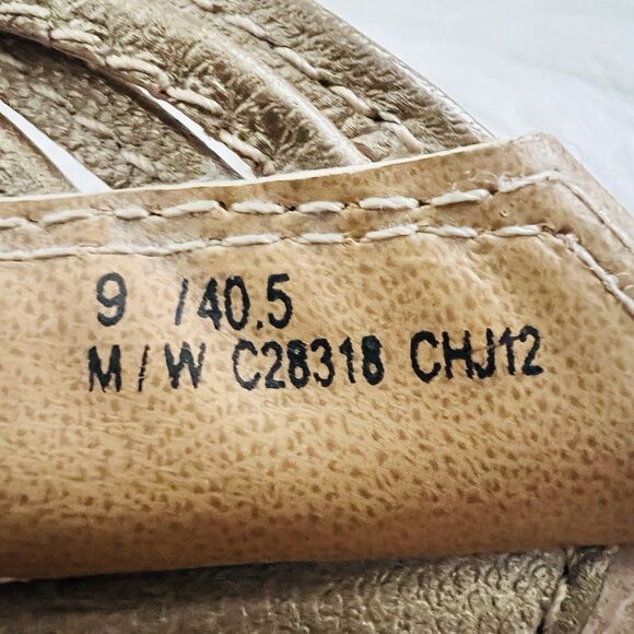 Boc Born Concepts Bronze Metallic Slip on Strappy Sandals - Size 9 EU40.5 - Picture 7 of 7